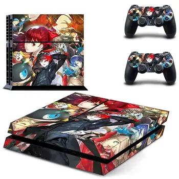 

Game Persona 5 The Royal PS4 Skin Sticker For Dualshock 4 PlayStation 4 Console and Controllers PS4 Skin Sticker Decal Vinyl