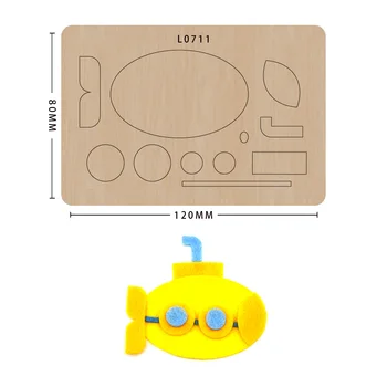 

SMVAUON toy scrapbooking wooden cutting-die making decor supplies template suitable for common die-cutting machines