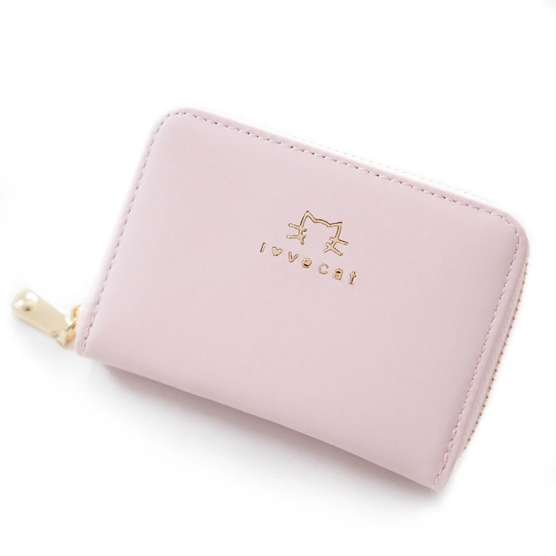 

lady Ultra-thin Personality Compact Card Case wallet Women's Large Capacity Coin Purse Organ Mini wallet Minimal Card bag