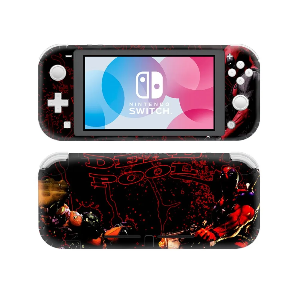 Дэдпул nintendo переключатель кожи Наклейка Обложка для nintendo Switch Lite консоль протектор для nintendo Switch Lite NSL стикер кожи