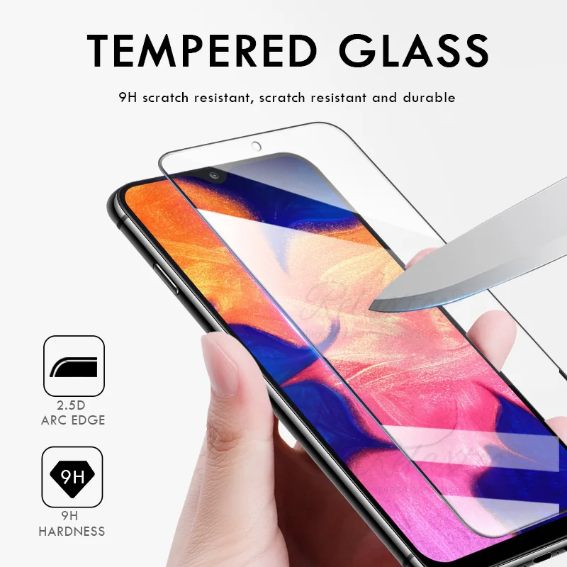 2 в 1, закаленное стекло для samsung A 30 S, защита экрана, Защитное стекло для объектива samsung A30 A30S A 30 S 30 s SM-A305F SM-A307
