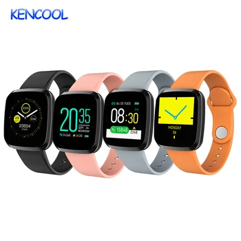 

KENCOOL P3 smart watches IP68 Waterproof Heart rate Blood pressure Sleep Monitor Fitness Tracker smart bracelet