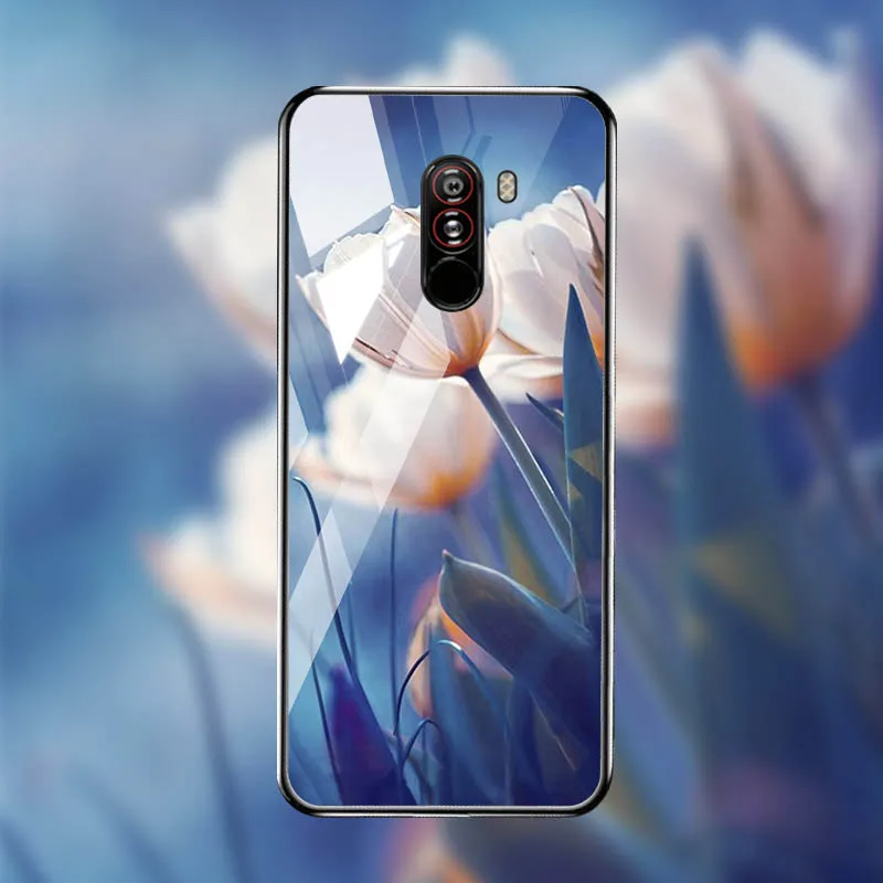 Чехол из закаленного стекла для Xiaomi mi 8 9 SE 9T A3 чехол s Star Space Coque для Xiao mi Pocophone F1 mi x 2S Red mi Note 7 8 Pro - Цвет: M028