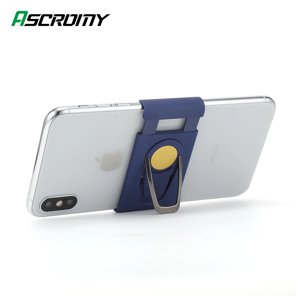 Magnetic Adjustable Mobile Phone Holder Stand Universal Lazy Ring holder For iphone 11 XR Huawei Samsung S10 Xiaomi Redmi Note 8 | Мобильные