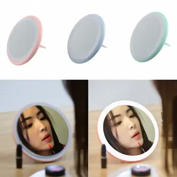 

creative ring makeup mirror portable portable light led makeup mirror