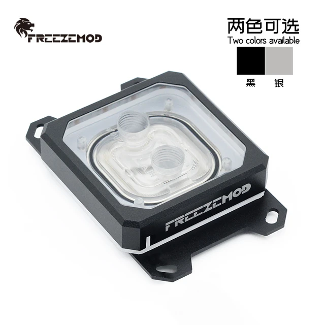 FREEZEMOD pc CPU water cooling block Aurora diffuse light effect