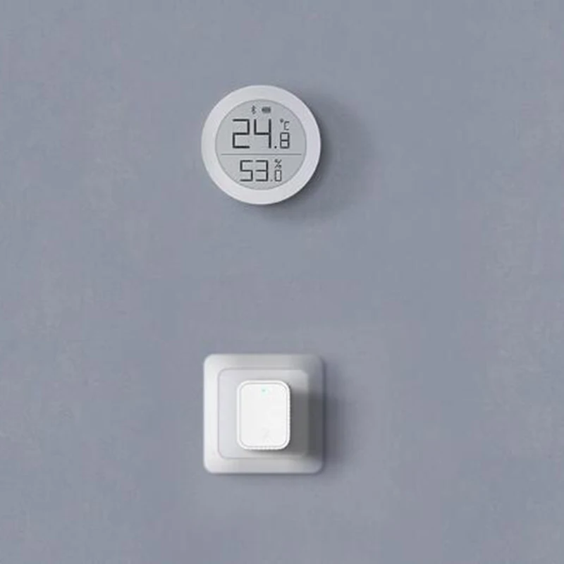 Xiaomi Смарт Cleargrass Bluetooth/Wifi шлюз концентратор Работает с Mijia Bluetooth подустройство Mijia умный дом устройство