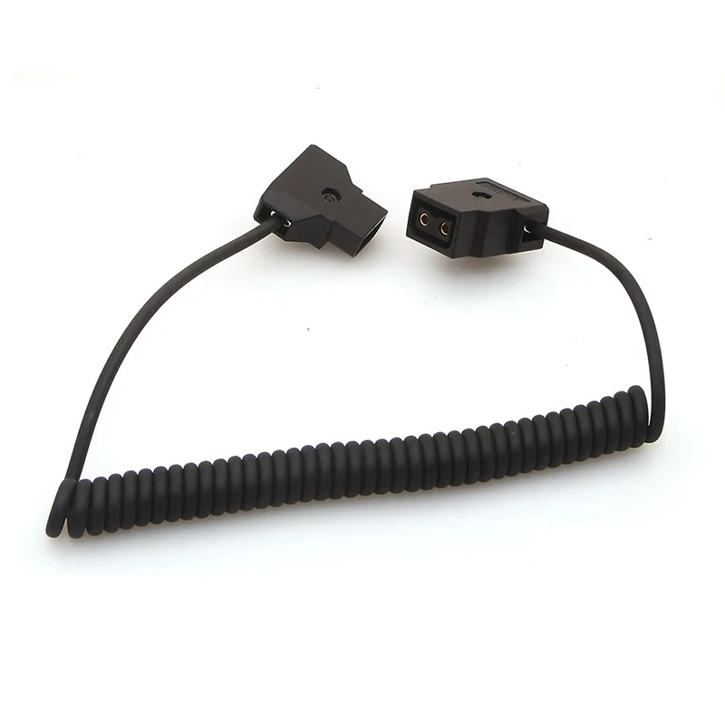 

Coiled D-TAP 2Pin male to female extension cable for DSLR Rig Anton battery WY17