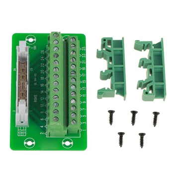 

1*IDC26P DIN Rail Module 5mm Terminals Breakout Board Connector Plug Block