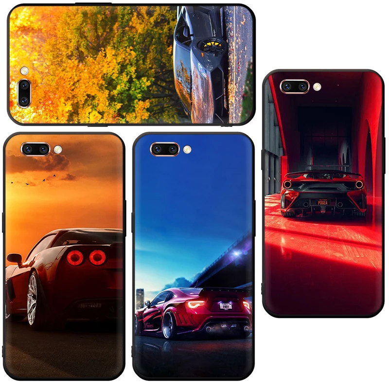 Cool sports car Silicone phone case for OPPO A1K A5 A9 Reno Z 2 10X Realme 2 A5 3 5 Pro Q X Lite