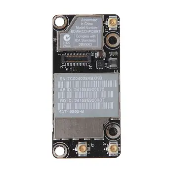 

For A1342 A1286 MC371 MC372 MC373 WIFI Airport Bluetooth Card Wireless Net-work Card BCM943224PCIEBT