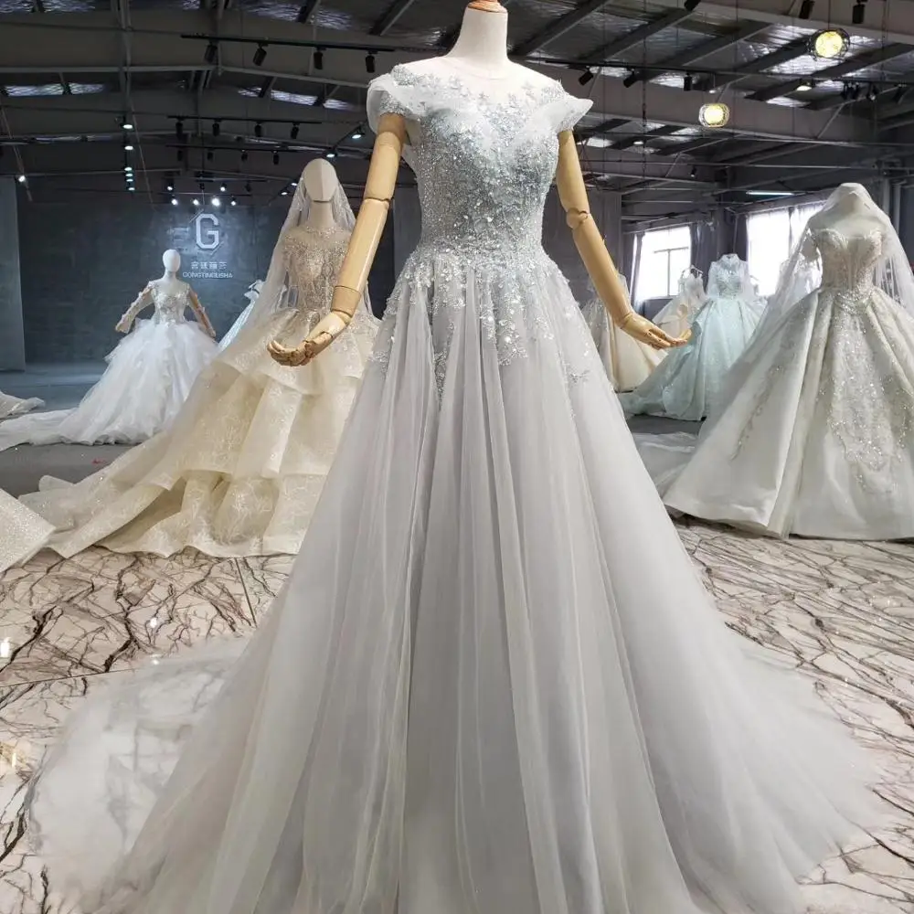 HTL1032 Дешевое вечернее платье, длинное, с круглым вырезом, с коротким рукавом, на шнуровке, а-силуэт, официальное платье, женское элегантное вечернее платье, vestidos de finalistas