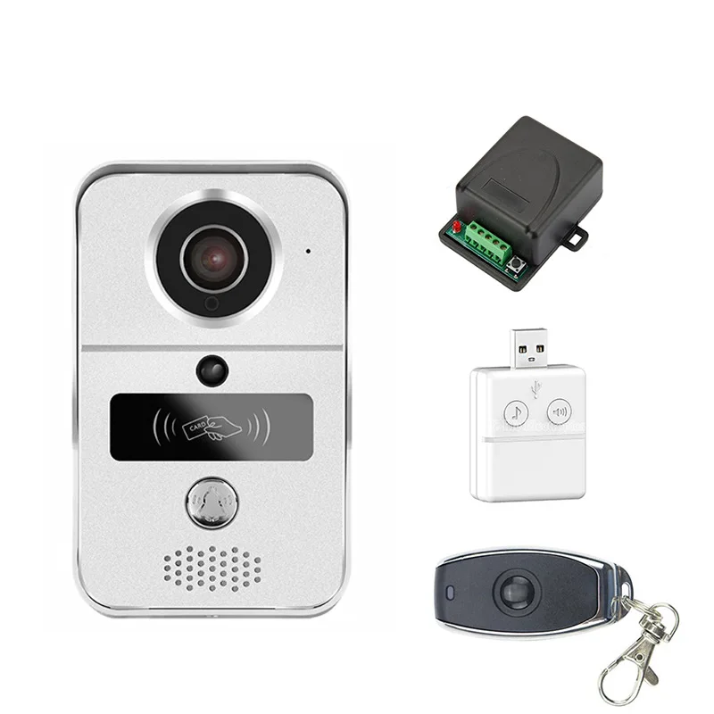 keyfob Remote Controller Unlock For KONX WiFi Wireless Video Door Phone intercom Doorbell peephole Camera