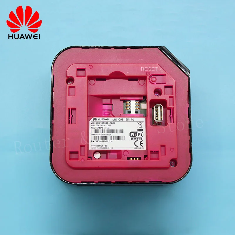 Разблокированный huawei E5170 E1750s-22 4G беспроводной Rrouter 150 Мбит/с LTE Cat 4 speed Cube 4G LTE TDD FDD wifi маршрутизатор 4G Lte точка доступа