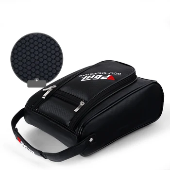 

Lightweight Golf Shoes Bag Nylon Zipper Sports Storage Portable Holder
