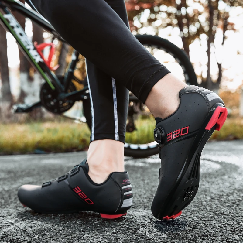 Cycling Shoes Mtb Road Bike Boots Cleats Shoe Non-slip Men Mountain Bicycle Flat Sneakers SPD Racing Speed Cycling Footwear