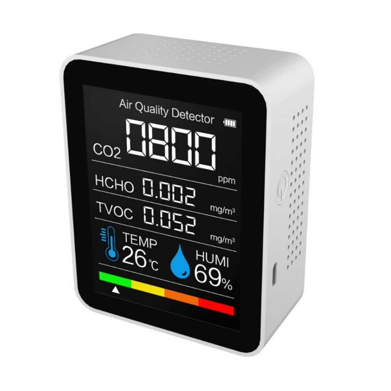 temperatura e umidade sensor tester monitor qualidade