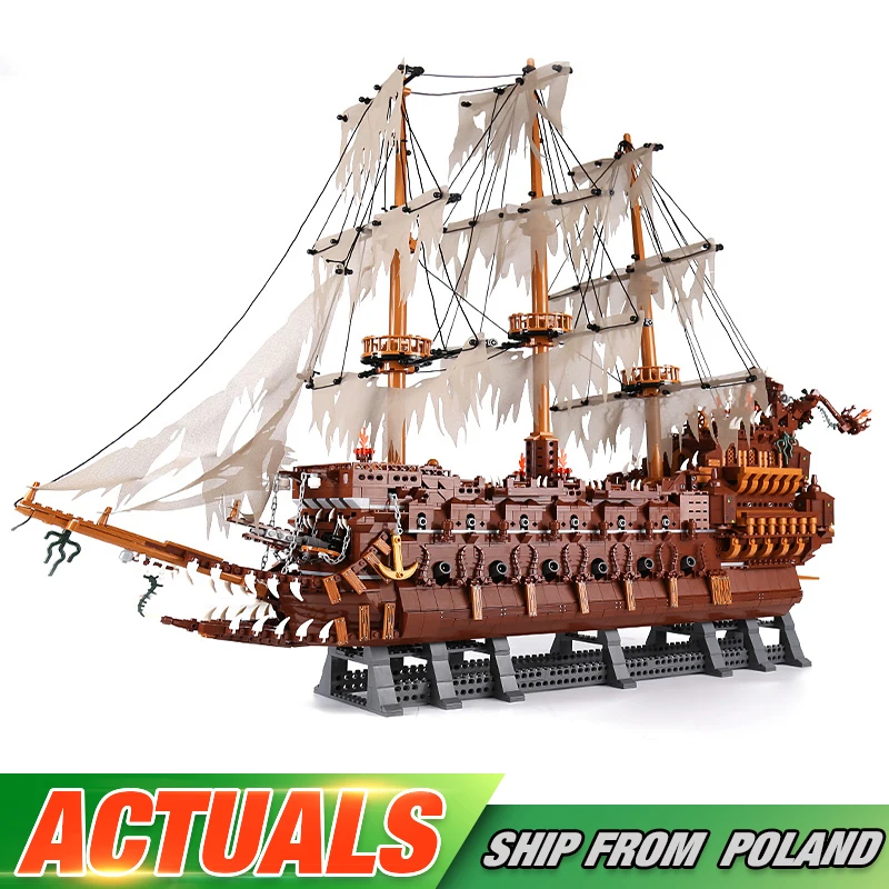 

DHL 16016 The Flying Dutchman Netherlands Ship Set Building Blocks Bricks Assembly Kids Christmas Toys Gifts