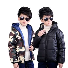 Детская одежда из вельвета, для мальчика, для девочек на осень и зиму, пуховая хлопковая перьевая жилетка жилет для крупных мальчиков; двусторонние Детские жилет, короткая куртка