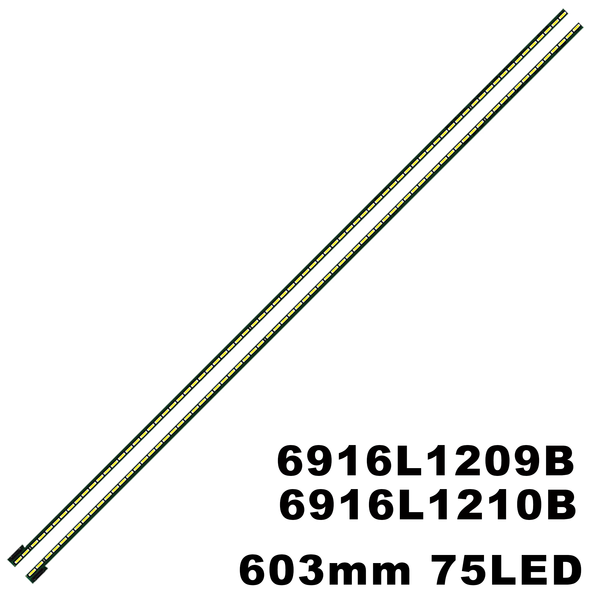 Лента светодиодная 75 светодиодный 605 мм для 55PFL6008K 55LA691V 55LA6800 6922L-0069A 55 V13 ART TV R L