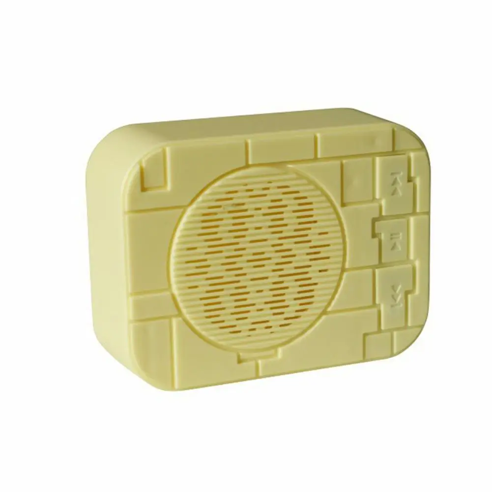 Yellow Bluetooth динамик портативный долгое время воспроизведения многофункциональный динамик для автомобилей компьютеры Высокое качество Быстрая - Цвет: Yellow