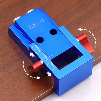 

Pocket Hole Jig Kit System For Wood Working Joinery Step Drill Bit Accessories Wood Work Tool Set