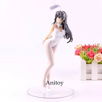 

Anime Seishun Buta Yarou Wa Bunny Girl Senpai Figure 1/7 Scale Sakurajima Mai Action Figure PVC Collectible Model Toy