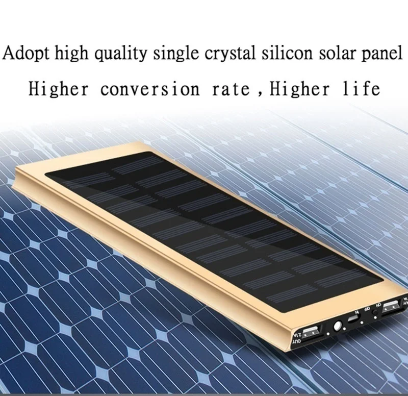 Xiaomi Solar power Bank 30000 мАч 2 USB Батарея банк Аксессуары для мобильных телефонов Карманный Портативный купить 2 получить скидку 10% дропшиппинг