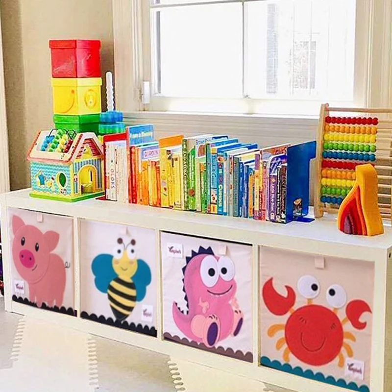cloth toy storage bins