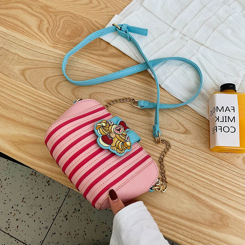 Style 2 TOYOOSKY маленькая мини сумка для женщин милая розовая сумка через плечо Сумочка и сумочка женская сумка на цепочке - Цвет: Style 2