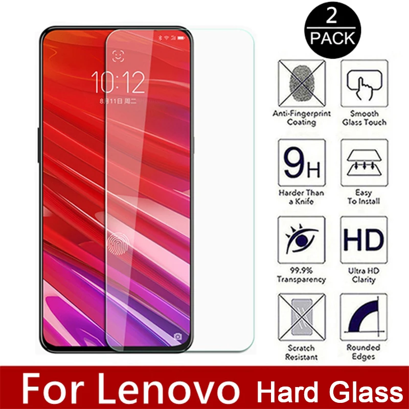 Защитное стекло 9H HD для Vibe X2 Защита экрана Lenovo K5 Note Plus закаленное Z5s Z5 Pro Z6