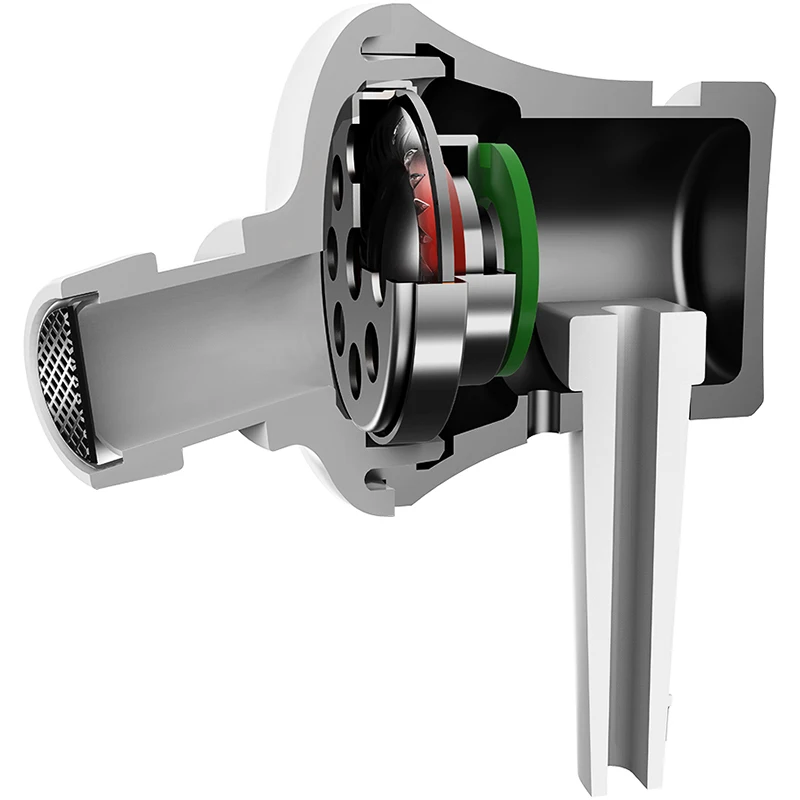 Оригинальные наушники вкладыши Xiaomi Piston с микрофоном воспроизведение паузы