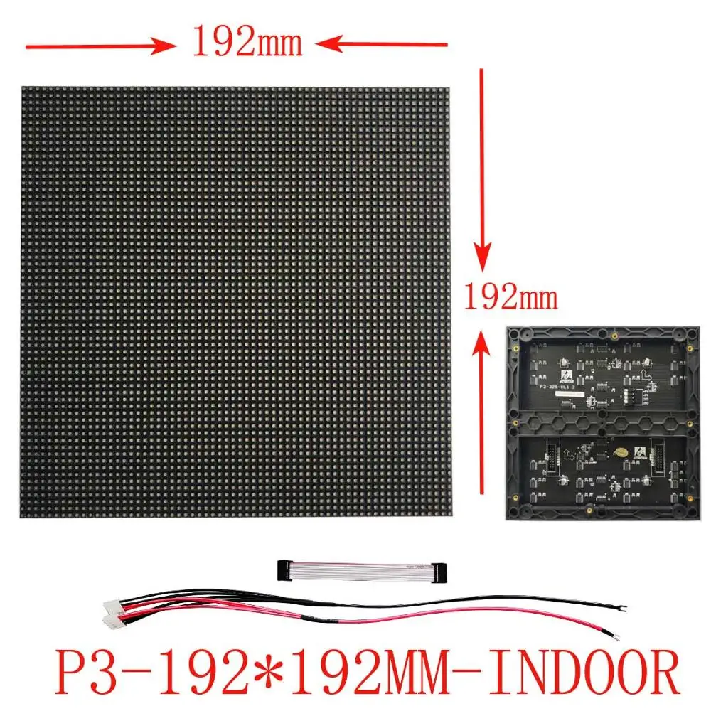 Стоковые центры P2 P2.5 P3 P4 P5 P6indoor светодиодный дисплей модуль пикселей экран
