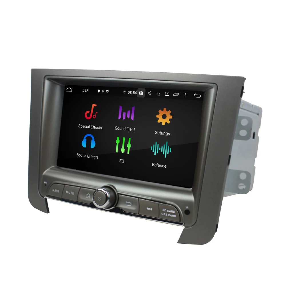 Android Car DVD GPS Navigation Multimedia Player Car Stereo For Ssang Yong Rexton Radio Headunit-2