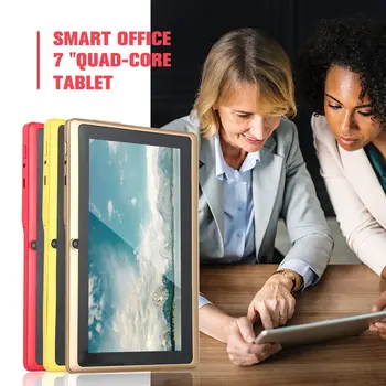 

7 Inch Quad-core Tablet Computer Q88h A33 Android 4.4 wifi Internet Bluetooth 512MB+8GB Convenient 9 Colors US EU UK AU PLUG