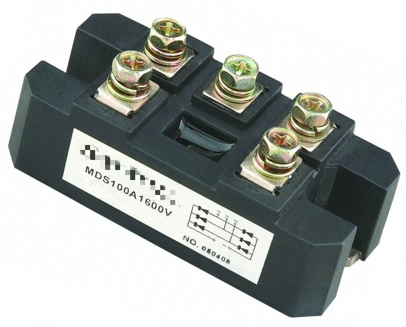 Трехфазный мост реактор модуль моста для выпрямления тока MDS100A1200V MDS100-12 100A Запчасти и аксессуары