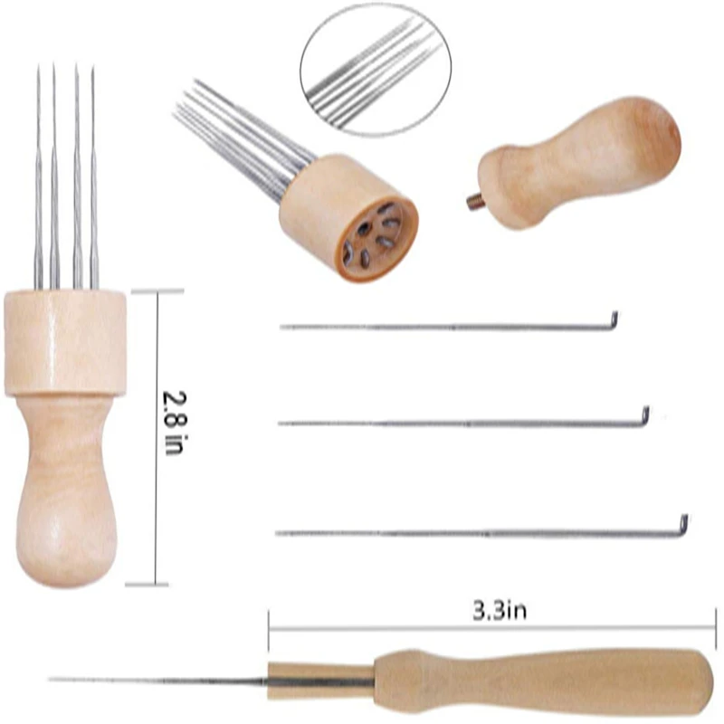 lã, suprimentos para feltragem da agulha com