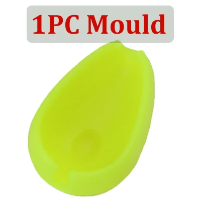 1PC Mould 30 г/40 г/50 г ловля карпа в линии метод кормушки набор аксессуаров быстросъемный плоский метод кормушки и форма для приманки для кормушек карпа - Цвет: 1PC Mould