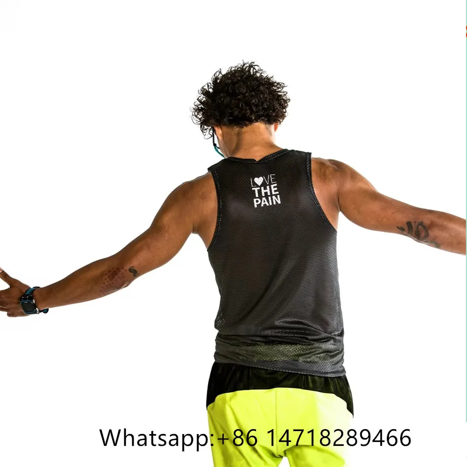 LOVE THE PAIN men Cycling wear underwear running vest chalecos ciclismo para hombre bike running sleeveless breathable gielt