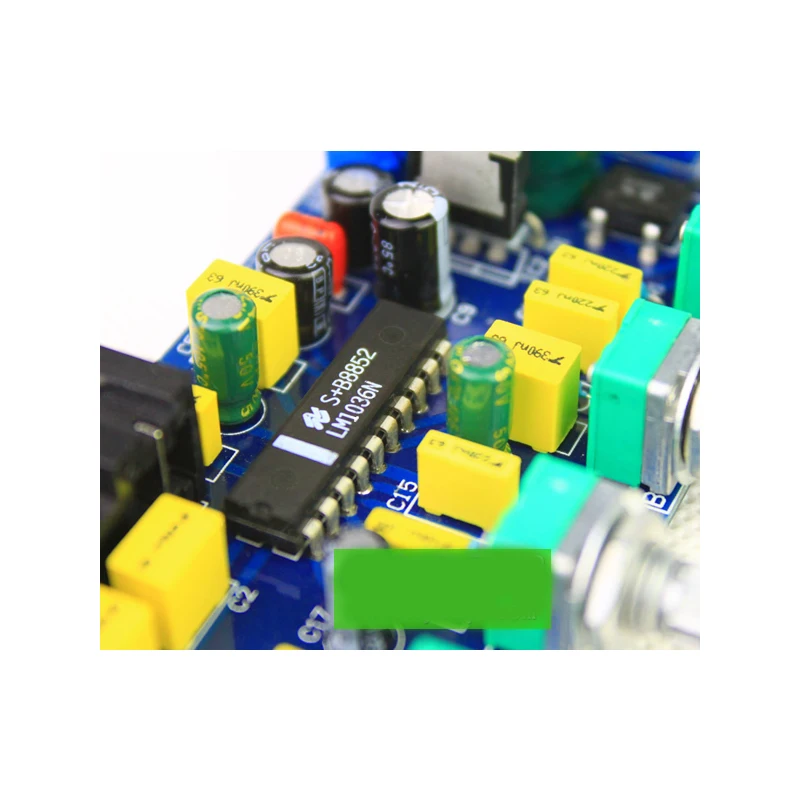 KYYSLB домашний аудиотранслятор 12 В AC и DC LM1036N усилитель мощности Fever Tone Board стерео части DIY с регулировкой громкости