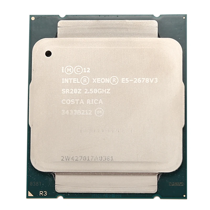 X99 LGA2011-V3 материнская плата комбинированный комплект с процессором E5 2678V3 4X16 Гб 64 ГБ DDR3 ram 4-Ch 1866 МГц регистровая и ecc-память NGFF M.2 SSD слот
