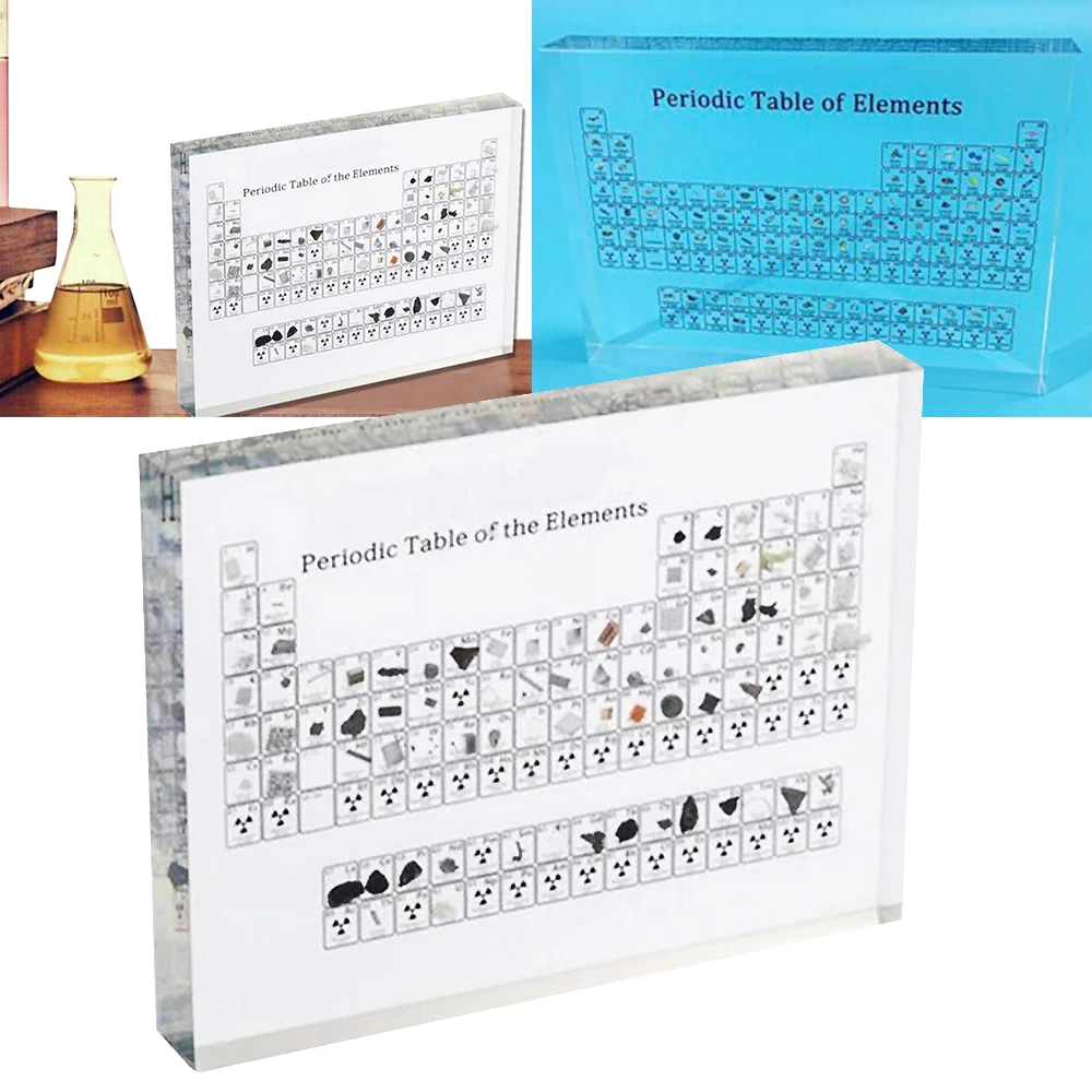 

Home Periodic Table Display Without Elements Student Acrylic Teaching Teacher's Day Birthday Back To School Gift Periodic 3