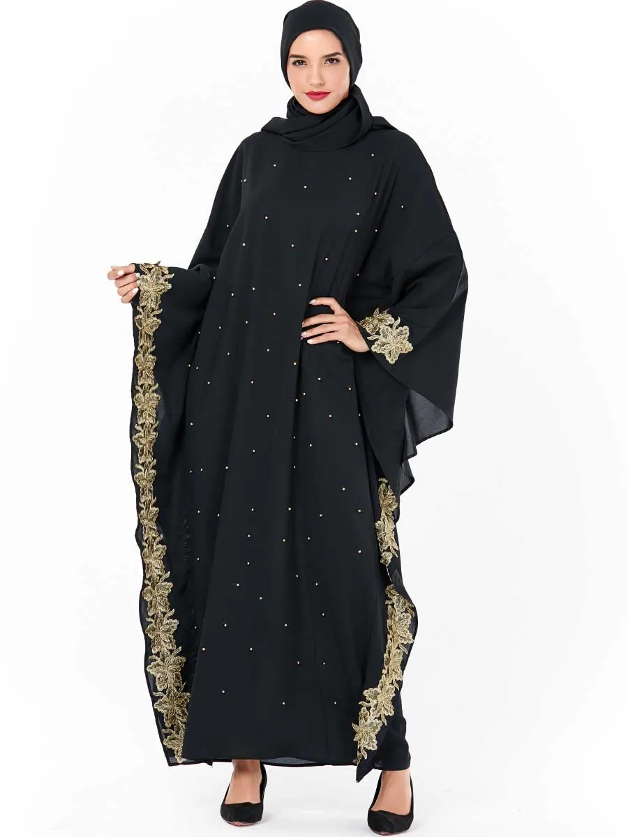 BNSQ Дубай abaya женское хиджаб арабское вечернее платье Caftan Morocain Kaftan Djelaba Femme мусульманское платье исламское платье плюс размер