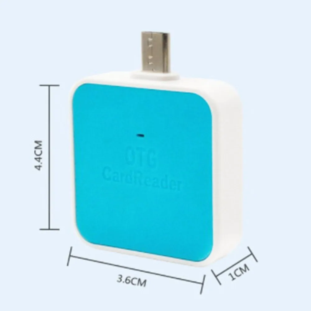 OTG MicroSD TF SD мульти-кард-ридер совместим с мобильными телефонами и компьютерами интерфейс креативного дизайна