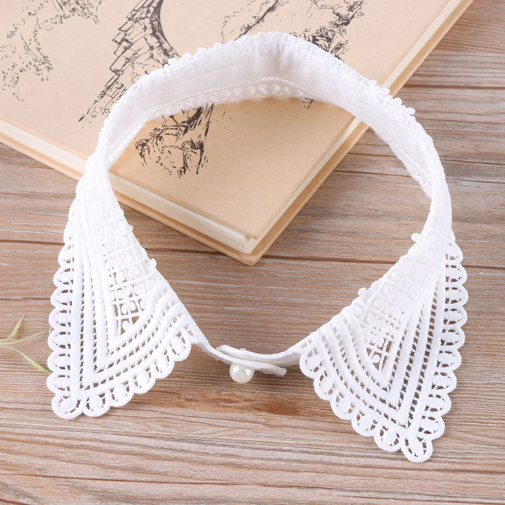

Detachable Collar Dickey Collar Blouse Shirt False Collar for Women
