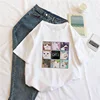 fun cute cat Spoof tops tees casual ins Cartoon Loose harajuku women shirt album dropshipping clothes vintage Short sleeve Punk ► Photo 3/6