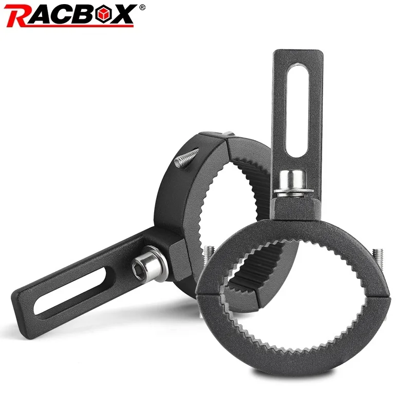 Motorcycle Headlights Clamp Holder 42mm-54mm Tube Fork Lamp CNC Motobike Handle Bumper Mount Bracket Adjustable Mounting Brack |