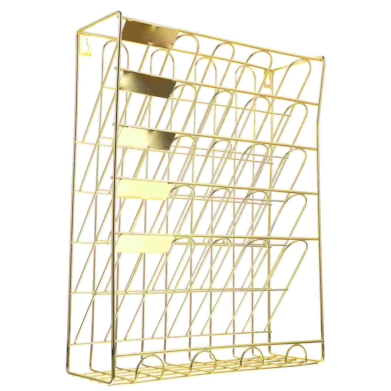 1pc Desktop Magazine Storage Rack Wrought Iron | Дом и сад