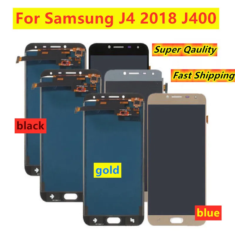 

5.5" Tested For SAMSUNG J4 2018 Touch Screen Digitizer LCDs For Samsung Galaxy J4 2018 J400 J400F/DS J400G/DS LCD Display