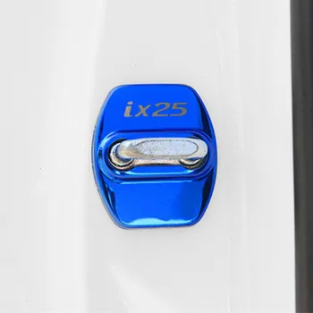 

Car-Styling door lock cover Auto Emblems Case For HYUNDAI ix25 2017 2018 Stickers Accessories Car Styling